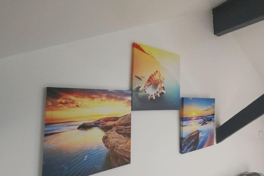 Apartament Atypique T1 Duplex - Wifi .Parking .Proche .Gare Saint-Quentin  Zewnętrze zdjęcie